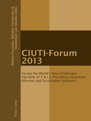 cover image of CIUTI-Forum 2013